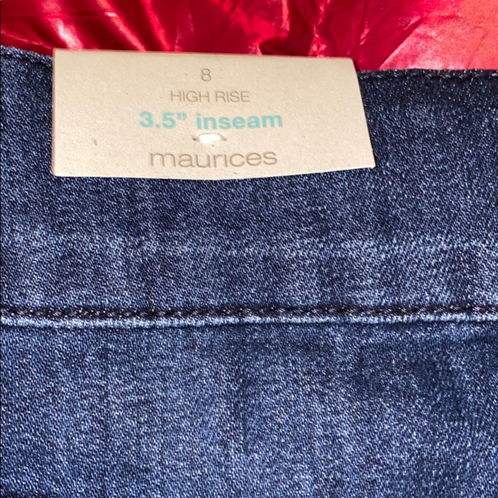 Maurice high rise denim shorts - Picture 5 of 8